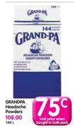 Grandpa Headache Powders-Each