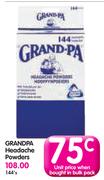 Grandpa Headache Powders-144's