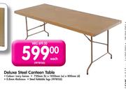 Deluxe Steel Canteen Table-Each