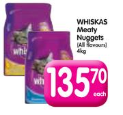 Whiskas Meaty Nuggets-4Kg Each