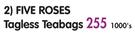 Five Roses Tagless Teabags-1000's