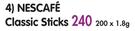 Nescafe Classic Sticks-200 x 1.8g