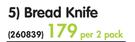 Bread Knife-2's Per Pack
