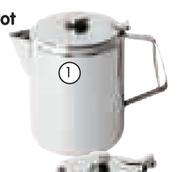 Sunnex Stainless Steel Tea Pot-1L Each