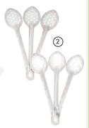 Slotted Or Solid Basting Spoons-Per 3 Pack