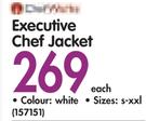 Executive Chef Jacket-Each