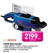 Bosch 750W Belt Sander GBS75A-Each
