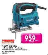Makita 450W Jig Saw 4329K-Each