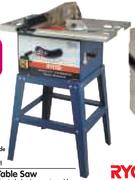 Ryobi 1500W 254mm Table Saw HBT255L-Each