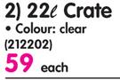 Big Jim 22L Crate 