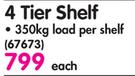 Geelong 4 Tier Shelf