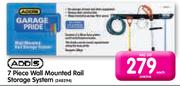 Addis 7-Piece Wall Mounted Rail Storage System