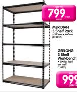 Meridian 5 Shelf Rack-915mm x 460mm