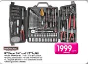 147 Piece 1/4" & 1/2" Toolkit MFT09020 RK