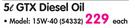 Castrol 5Ltr GTX Diesel Oil 15W-40-Each