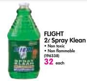 Flight 2Ltr Spray Klean-each