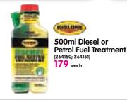 Rislone 500ml Diesel Or Petrol Fuel Treatment-Each