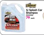 Shield 5Ltr Splash Car Shampoo-Each