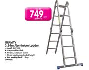 Gravity 3.54m Aluminium Ladder KL 7338-Each