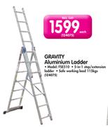 Gravity Aluminium Ladder FSE510-Each