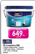 Dulux 10Ltr Luxurious Silk