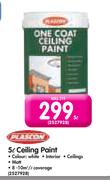 Plascon 5Ltr Ceiling Paint