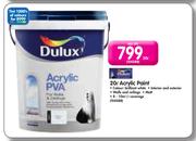 Dulux 20Ltr Acrylic Paint