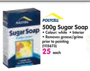 Polycell 500g Sugar  Soap