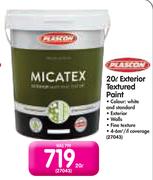 Plascon Exterior Textured Paint-20L