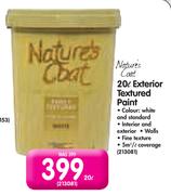 Nature's Coat Exterior Textured Paint-20L
