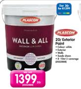 Plascon Exterior Paint-20L