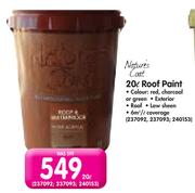 Nature's Coat Roof Paint-20L