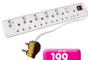 Ellies 8 Way Wonder Protected Multiplug