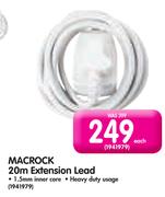 Macrock 20m Extension Lead