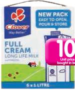 Clover UHT Milk(All Variants)-1L