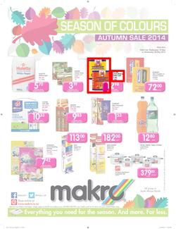 Makro PE : Food Catalogue ( 14 May - 28 May 2014 ) , page 1