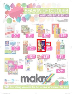 Makro PE : Food Catalogue ( 14 May - 28 May 2014 ) , page 1