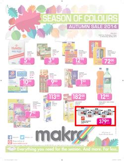 Makro PE : Food Catalogue ( 14 May - 28 May 2014 ) , page 1