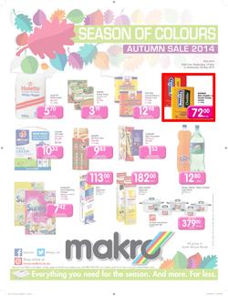 Makro PE : Food Catalogue ( 14 May - 28 May 2014 ) , page 1