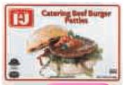 I&J Catering Beef Burgers-100g