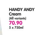 Handy Andy Cream(All Variants)-5's