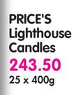 Price's Lighthouse Candles-25's