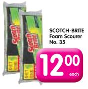 Scotch Brite Foam Scourer No.35-Each