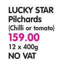Lucky Star Pilchards(Chilli Or Tomato)-12's