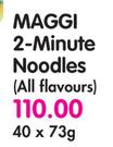 Maggi 2-Minute Noodless(All Flavours)-40's