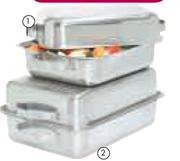 Aro Stainless Steel Mini Double Roaster-Each
