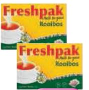 Freshpak Tagless Teabags-80's