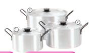 Aro 50Ltr Professional Aluminium Stew Pot-Each