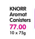 Knorr Aromat Canisters-10's