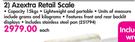 Azextra Retail Scale-Each